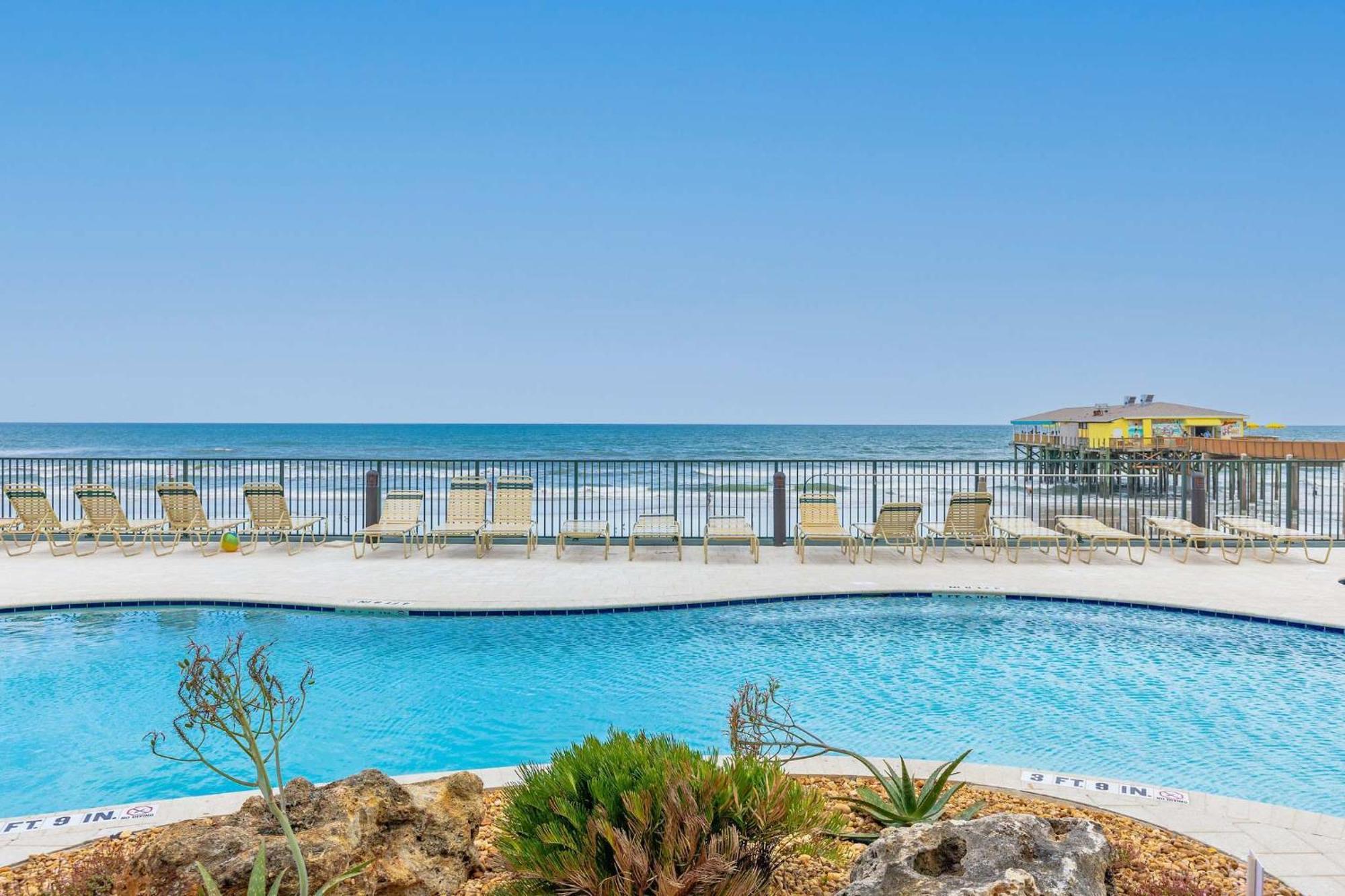 Ocean Front Condo With Amazing Views! Sunglow Resort 402 By Brightwild Daytona Beach Shores Exterior foto